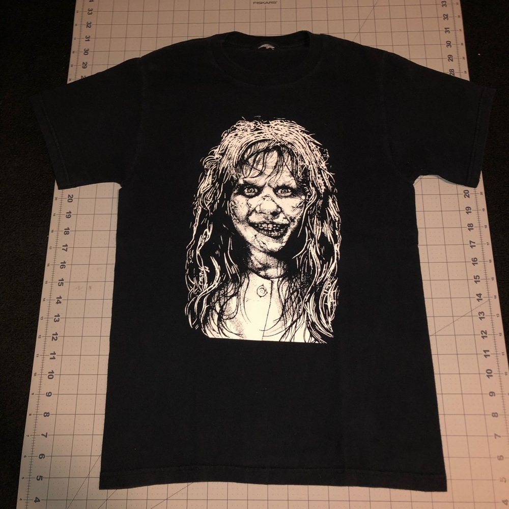 Exorcist. Size Small. Black. Short sleeve shirt.